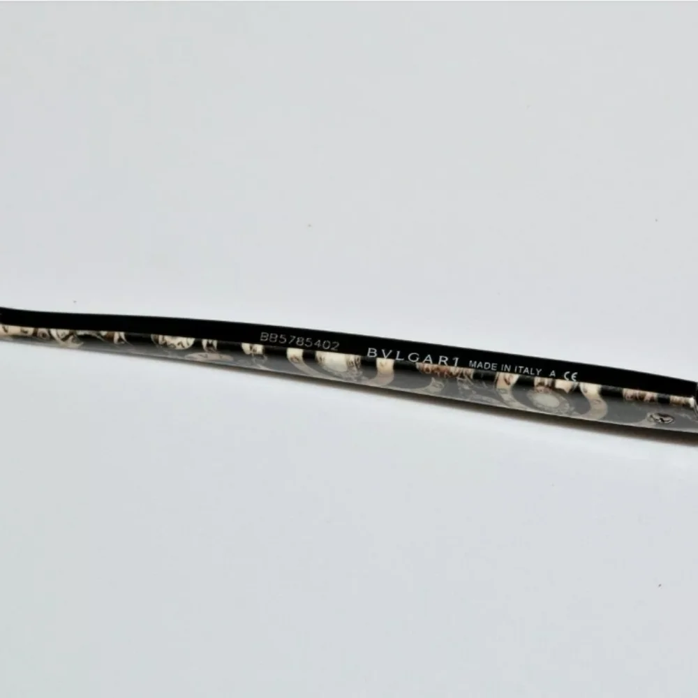 Bvlgari 4051-B eyeglass frames - transparent front, jeweled sides - Picture 3 of 11